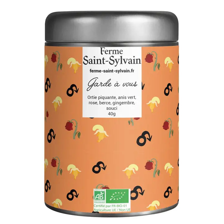 Garde à vous 40g - Tisane composée BIO Ferme Saint-Sylvain