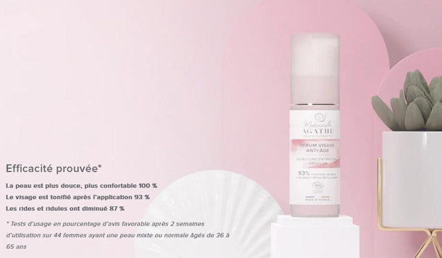 Mademoiselle Agathe - Sérum Visage Anti-Âge