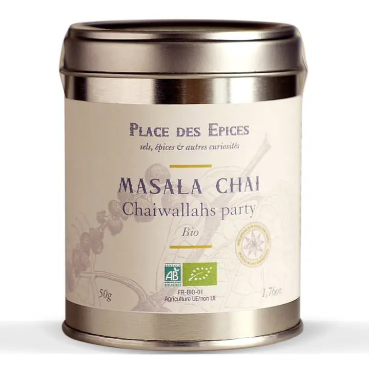 Masala Chai Bio Chaiwallahs Party – Place des Épices – 50g