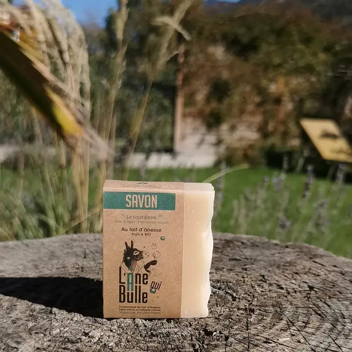 L'Âne qui Bulle - Savon Le Tout Doux au Lait d'Ânesse Bio