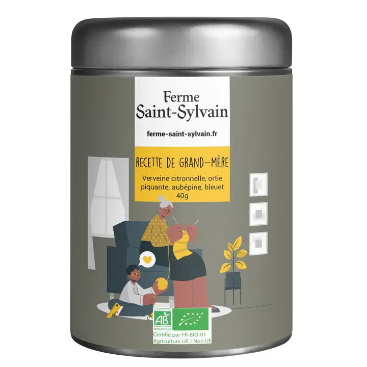 Recette de grand-mère - Infusion traditionnelle bio 40g Ferme Saint-Sylvain