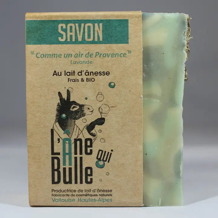 L'Âne qui Bulle - Savon Comme un Air de Provence Lavande Bio