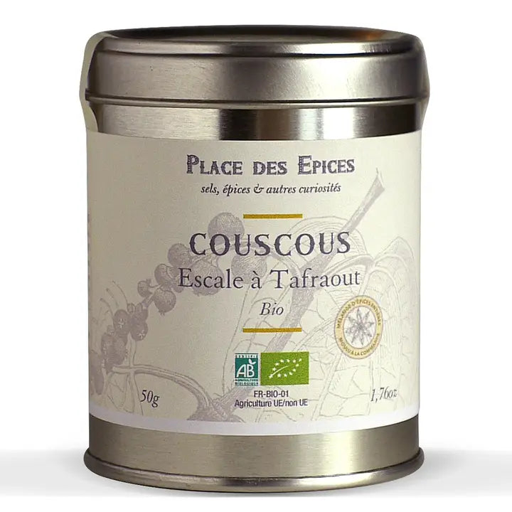 Couscous Bio Escale à Tafraout – Place des Épices – 50g