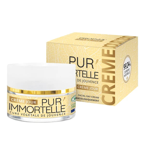 Crème de Jour Pur'Immortelle - Cure Végétale de Jouvence