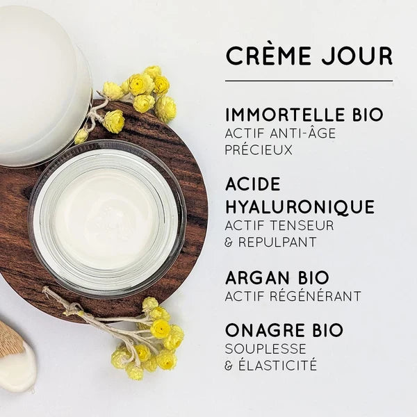 Crème de Jour Pur'Immortelle - Cure Végétale de Jouvence