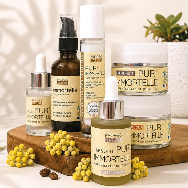 Crème de Nuit Pur'Immortelle - Cure Végétale de Jouvence