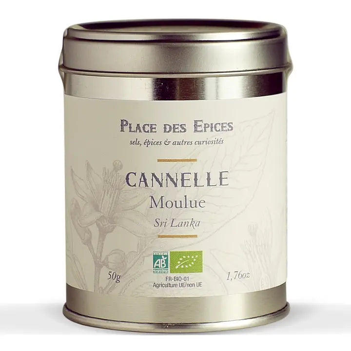 Cannelle Moulue Bio Sri Lanka – Place des Épices – 50g