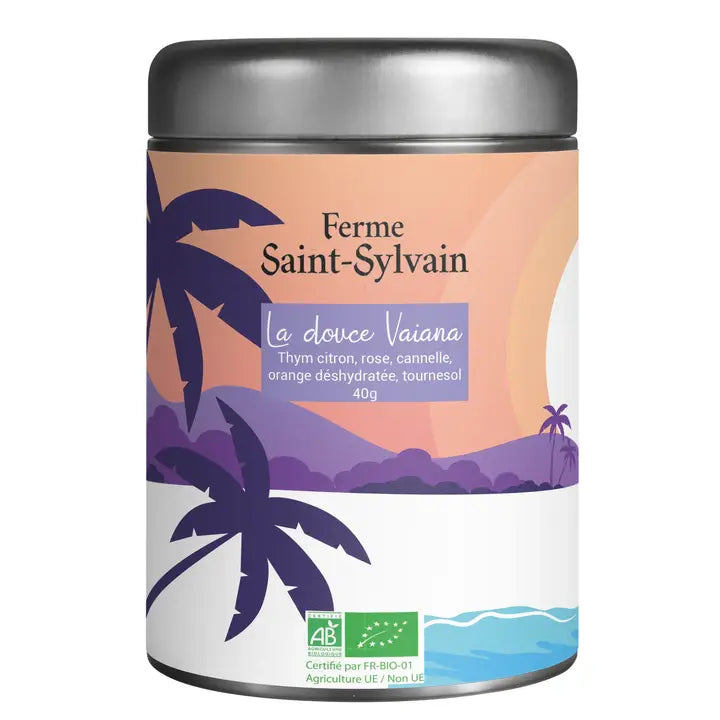 La douce Vaiana - Tisane bio Ferme Saint-Sylvain 40g
