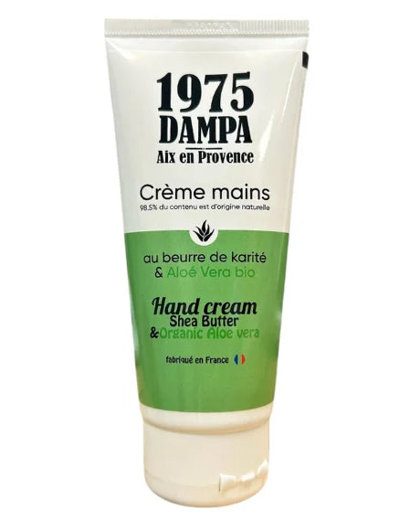 Crème mains au beurre de karité et aloé vera 1975 Dampa