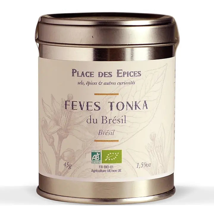 Fèves Tonka Bio du Brésil – Place des Épices – 45g