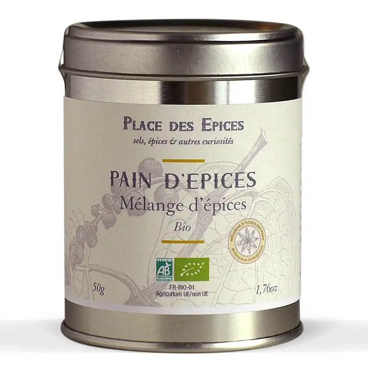 Pain d'Épices Mélange d'Épices Bio – Place des Épices – 50g