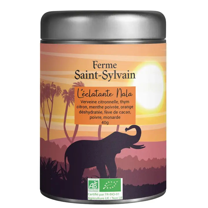 L'éclatante Nala - Infusion bio Ferme Saint-Sylvain 40g