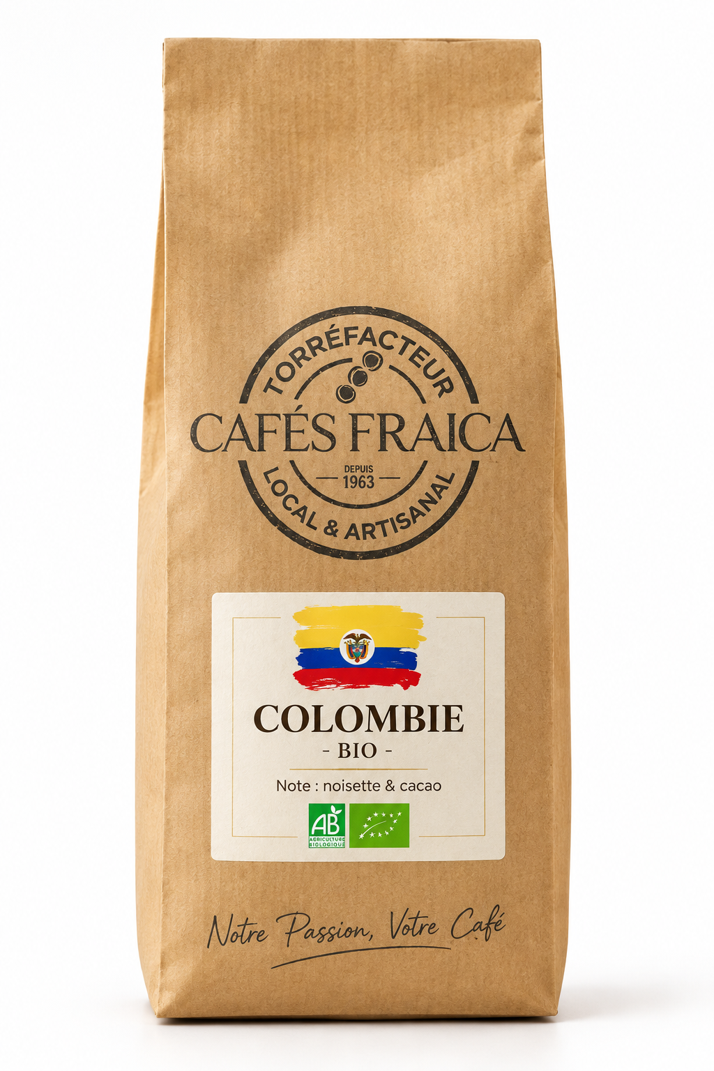 Café Colombie Bio - Sachet kraft artisanal