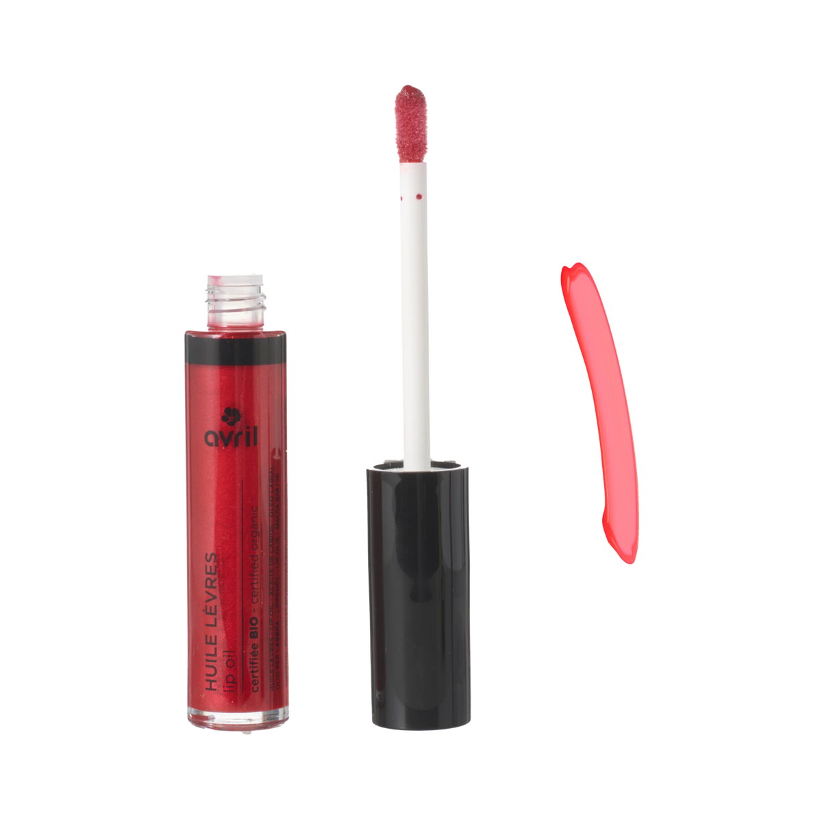 Huile à Lèvres Rubis – Avril – Certifiée Bio
