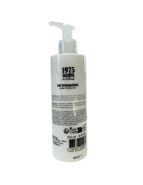 Lait démaquillant au lait d'ânesse 1975 Dampa