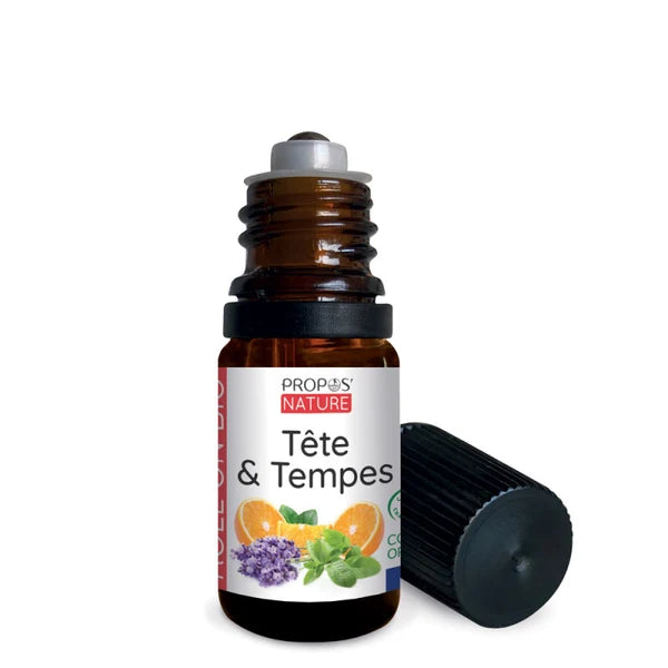 Roll-on Tête & Tempes Bio