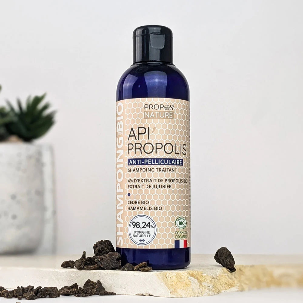 Shampooing Traitant Api'Propolis Anti-Pelliculaire Bio 200ml - Propos'Nature