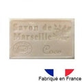 Savon de Marseille à la coco - Fabriqué en France