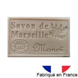 Savon de Marseille au Monoï bio - Fabriqué en France