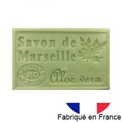 Savon de Marseille à l'aloé vera bio - Fabriqué en France